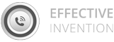 Effective invention logo footer